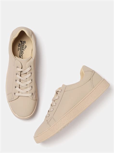 beige casual sneakers